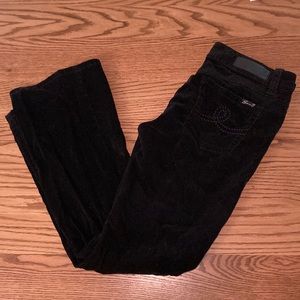Seven7 black corduroy bootleg pant Size 14